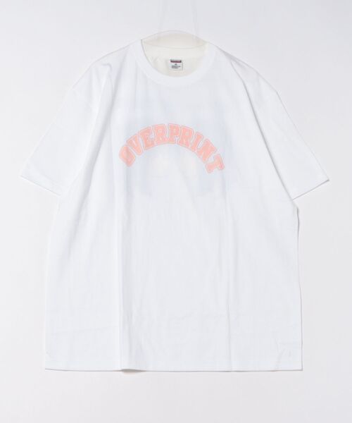 over print(オーバープリント)の「overprint/オーバープリント/each other Tee(charcoal)(Tシャツ/カットソー・レディース・ブラック/ホワイト・XL/M/L/S)」の4枚目の写真