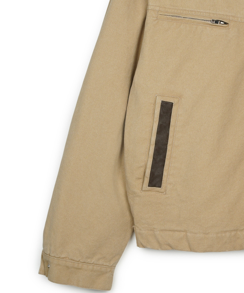 FDR（エフディーアール）の「Vintage Wash Trucker Quilting Jacket Beige（デニムジャケット・メンズ・その他・SMALL/MEDIUM/LARGE）」の5枚目の写真