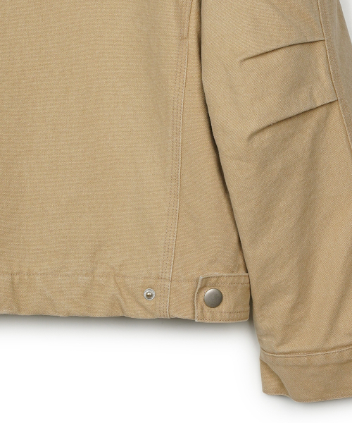 FDR（エフディーアール）の「Vintage Wash Trucker Quilting Jacket Beige（デニムジャケット・メンズ・その他・SMALL/MEDIUM/LARGE）」の6枚目の写真