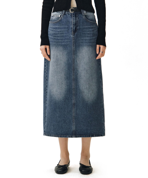 DECET WOMEN(デケット ウーマン)の「シグネチャーロングスカート DCSK003BlueB(スカート・レディース・その他・SMALL/MEDIUM/LARGE/X-SMALL)」の7枚目の写真