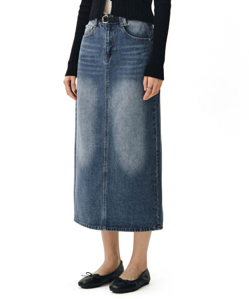 DECET WOMEN(デケット ウーマン)の「シグネチャーロングスカート DCSK003BlueB(スカート・レディース・その他・SMALL/MEDIUM/LARGE/X-SMALL)」の8枚目の写真