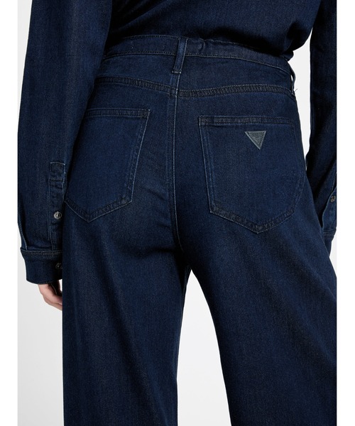 Guess(ゲス)の「BLOSSOM Wide Leg デニムパンツ ワイドジーンズ レディース(デニムパンツ・レディース・インディゴブルー・26inch/25inch/27inch/24inch)」の5枚目の写真