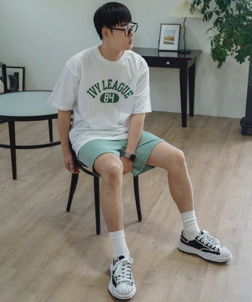 THE MILE（ザマイル）の「IVY LEAGUE GARMENTS CREW [WHITE]（Tシャツ/カットソー・メンズ・その他・SMALL/MEDIUM/LARGE/X-LARGE/X-SMALL）」の2枚目の写真