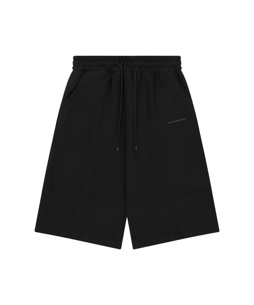 S'EST(エスイーエスティー)の「リラックスバミューダショーツ ブラック(その他パンツ・メンズ・ブラック・MEDIUM/LARGE/X-LARGE)」の1枚目の写真