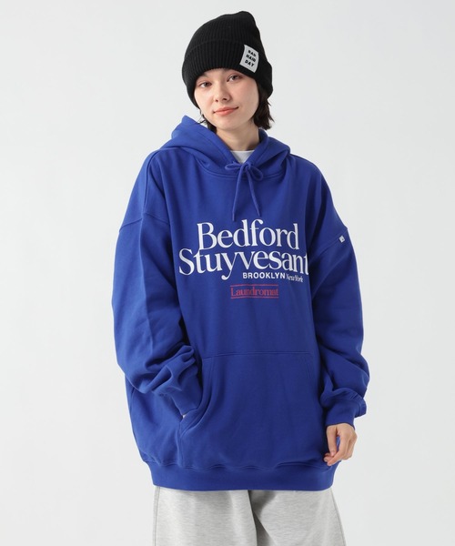 GEORGE'S（ジョージズ）の「プリントスウェットフーディー（パーカー・メンズ・ネイビー/杢グレー/ブルー・MEDIUM/LARGE）」の22枚目の写真