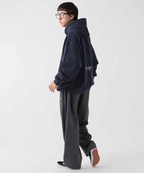 GEORGE'S（ジョージズ）の「プリントスウェットフーディー（パーカー・メンズ・ネイビー/杢グレー/ブルー・MEDIUM/LARGE）」の16枚目の写真