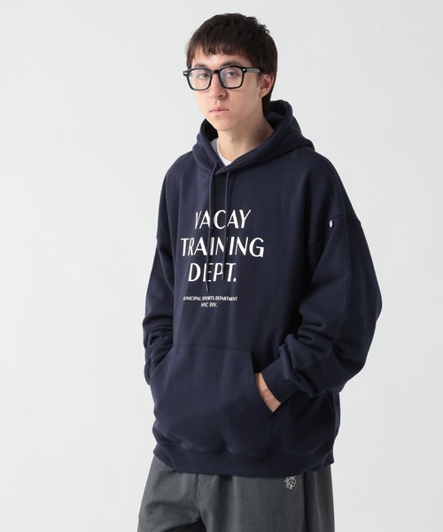 GEORGE'S（ジョージズ）の「プリントスウェットフーディー（パーカー・メンズ・ネイビー/杢グレー/ブルー・MEDIUM/LARGE）」の17枚目の写真