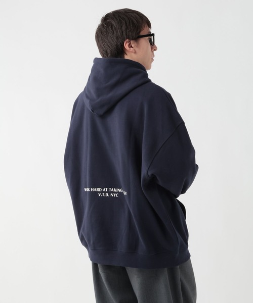 GEORGE'S（ジョージズ）の「プリントスウェットフーディー（パーカー・メンズ・ネイビー/杢グレー/ブルー・MEDIUM/LARGE）」の18枚目の写真