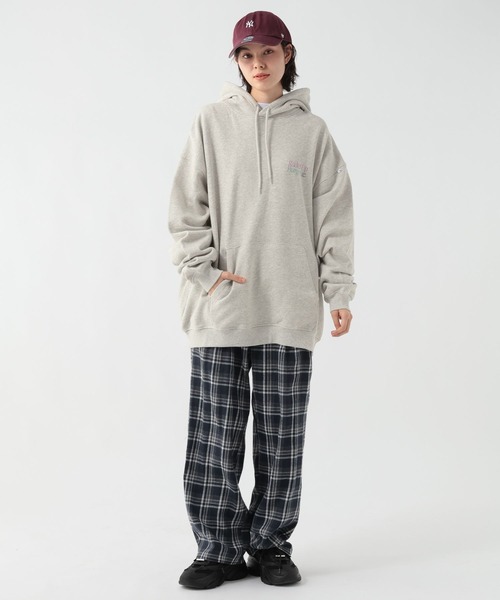 GEORGE'S（ジョージズ）の「プリントスウェットフーディー（パーカー・メンズ・ネイビー/杢グレー/ブルー・MEDIUM/LARGE）」の5枚目の写真