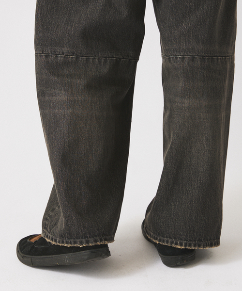JOURNAL STANDARD relume（ジャーナルスタンダード　レリューム）の「スモーキーデニム スーパーワイド エンジニアド パンツ（デニムパンツ・メンズ・ブラック系その他/クリアブルー/コバルトブルー・MEDIUM/LARGE）」の15枚目の写真