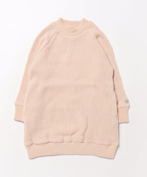 Ocean&Ground（オーシャン&グラウンド）の「ﾘﾌﾞﾜﾝﾋﾟｰｽ（ワンピース・キッズ・エメラルド/オフホワイト/ベージュ/ライトパープル・90/100/110/120/130/140/80）」の3枚目の写真