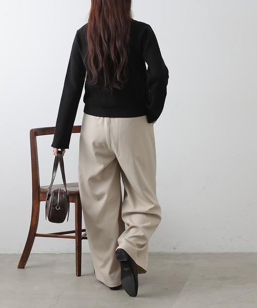 COLONY 2139（コロニートゥーワンスリーナイン）の「ニットジャケット（ニット/セーター・レディース・ネイビー/オレンジ/ホワイト/ブラック/グレー・FREE）」の18枚目の写真