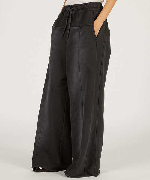 PRANK PROJECT（プランクプロジェクト）の「【Pre-Order】ピーチワイドスウェットパンツ / Peach Wide Sweat Pants（スウェットパンツ・レディース・チャコールグレー/レッド/ピンク・36/38）」の11枚目の写真