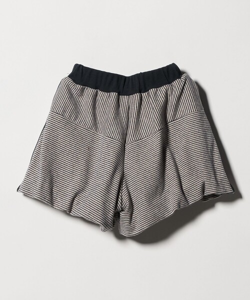 green label relaxing（グリーンレーベルリラクシング）の「ボーダーバルーン キュロットパンツ / キッズ  110cm-130cm（その他パンツ・キッズ・ブラック/ベージュ・110cm/120cm/130cm）」の6枚目の写真