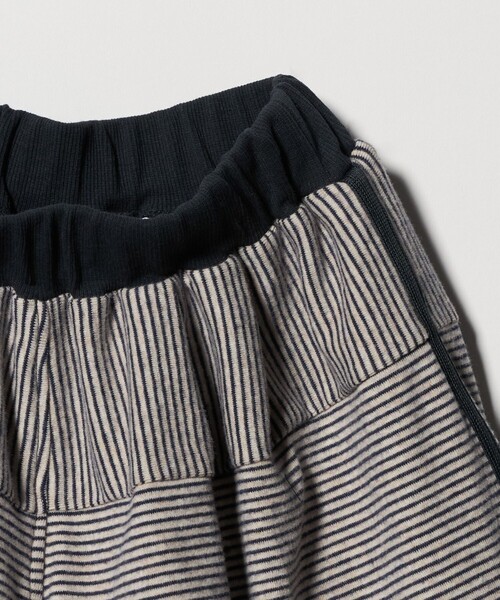 green label relaxing（グリーンレーベルリラクシング）の「ボーダーバルーン キュロットパンツ / キッズ  110cm-130cm（その他パンツ・キッズ・ブラック/ベージュ・110cm/120cm/130cm）」の7枚目の写真