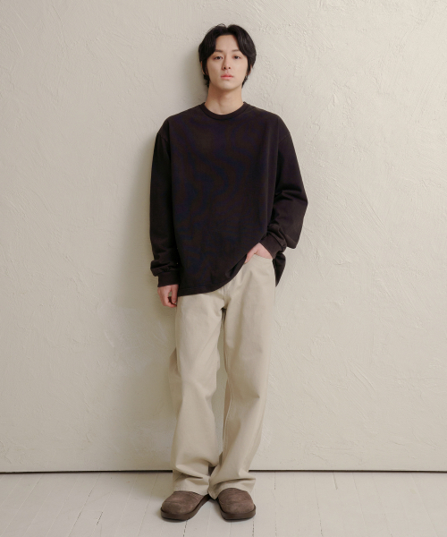 DENMADE(デンメイド)の「DEN0602 Extra Wide Cotton Pants (Light Beige)(その他パンツ・メンズ・その他・M/L)」の3枚目の写真
