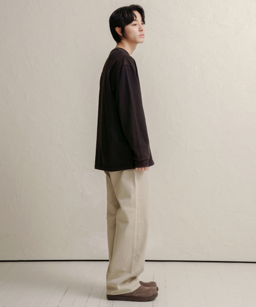 DENMADE(デンメイド)の「DEN0602 Extra Wide Cotton Pants (Light Beige)(その他パンツ・メンズ・その他・M/L)」の5枚目の写真