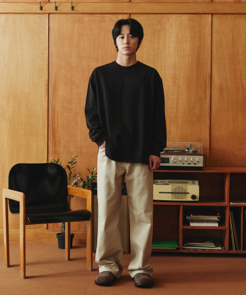 DENMADE(デンメイド)の「DEN0602 Extra Wide Cotton Pants (Light Beige)(その他パンツ・メンズ・その他・M/L)」の7枚目の写真
