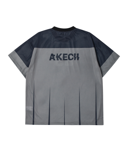 AKECII(アケシ)の「エイティナインメッシュジャージショートスリーブ-ブラック(Tシャツ/カットソー・メンズ・その他・MEDIUM/LARGE)」の7枚目の写真