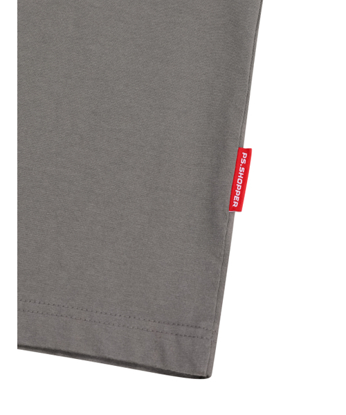 PSSHOPPER（ピーエスショッパ）の「オリジナルロゴ高密度バックパネル切り替え半袖Tシャツ[グレー]（Tシャツ/カットソー・メンズ・その他・MEDIUM/LARGE/X-LARGE）」の7枚目の写真