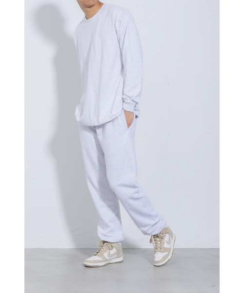 Beyond Basics(ビヨンド ベーシックス)の「GOAT / SWEAT PANTS 13.5oz(スウェットパンツ・メンズ・ホワイト/サンドベージュ/ネイビー/プラム/オレンジ/イエロー/ブラック/ダークグリーン/アッシュ/ヘザーグレー・S/M/L/XL/XS)」の3枚目の写真