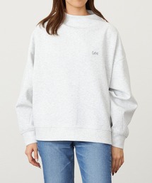 Lee（リー）の「Lee/リー モックネックバックジッププルオーバー ダンボールニット（その他トップス）」