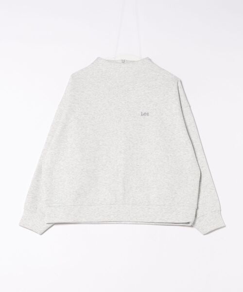 Lee（リー）の「Lee/リー モックネックバックジッププルオーバー ダンボールニット（その他トップス・レディース・グレー/ホワイト・MEDIUM）」の16枚目の写真