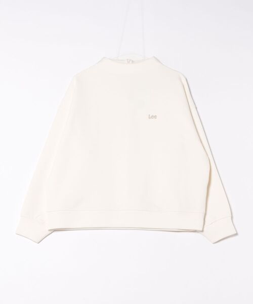 Lee（リー）の「Lee/リー モックネックバックジッププルオーバー ダンボールニット（その他トップス・レディース・グレー/ホワイト・MEDIUM）」の17枚目の写真