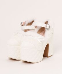 YOSUKE | 「YOSUKE/ヨースケ」厚底ストラップパンプス(パンプス)