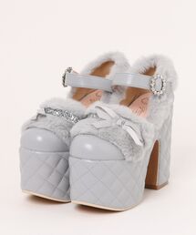 YOSUKE | 「YOSUKE/ヨースケ」厚底ストラップパンプス(パンプス)