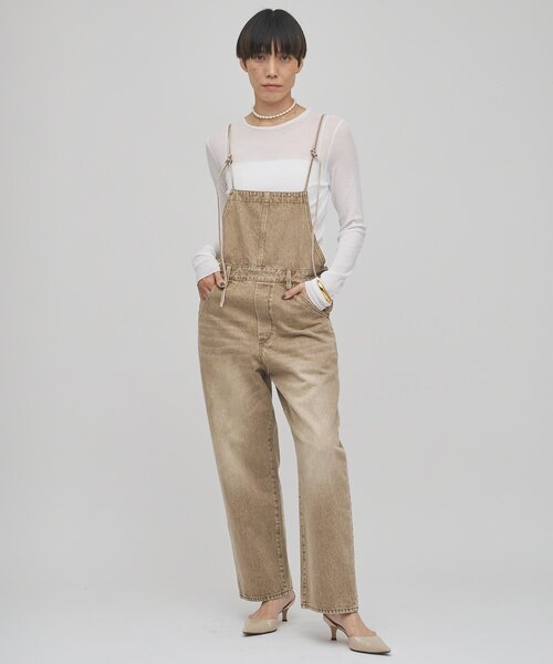 Whim Gazette（ウィムガゼット）の「カラーデニムオールインワン