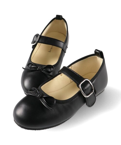 BRANSHES（ブランシェス）の「バレエシューズ（バレエシューズ・キッズ・シルバー/ブラック・19.0cm/18.0cm/16.0cm/17.0cm/20.0cm/21.0cm）」の7枚目の写真
