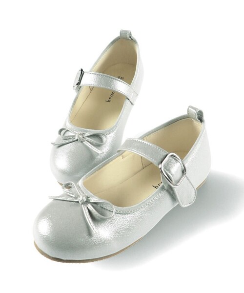 BRANSHES（ブランシェス）の「バレエシューズ（バレエシューズ・キッズ・シルバー/ブラック・19.0cm/18.0cm/16.0cm/17.0cm/20.0cm/21.0cm）」の12枚目の写真