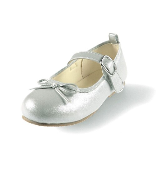 BRANSHES（ブランシェス）の「バレエシューズ（バレエシューズ・キッズ・シルバー/ブラック・19.0cm/18.0cm/16.0cm/17.0cm/20.0cm/21.0cm）」の14枚目の写真