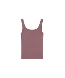 Deep squaer back tank - indi pink
