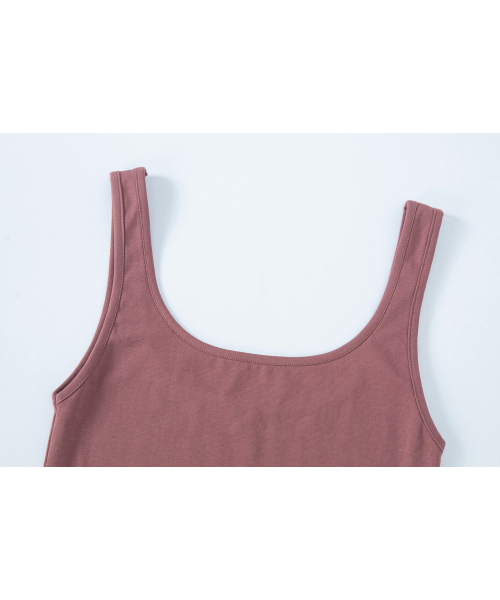 SALAD BAGUNI(サラダバグニ)の「Deep squaer back tank - indi pink(Tシャツ/カットソー・レディース・その他・FREE)」の4枚目の写真