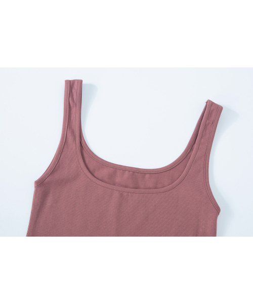 SALAD BAGUNI(サラダバグニ)の「Deep squaer back tank - indi pink(Tシャツ/カットソー・レディース・その他・FREE)」の6枚目の写真
