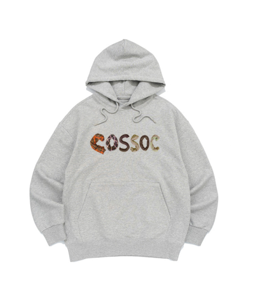 COSO（コソ）の「CCアルファベットフードパーカー（ブラック）（パーカー・レディース・ブラック・MEDIUM/LARGE）」の2枚目の写真