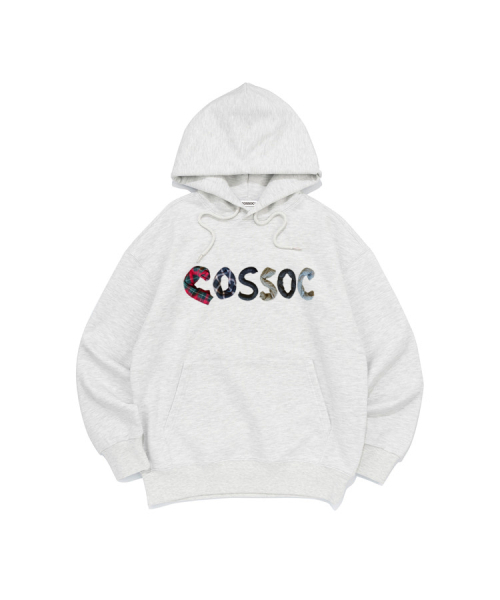 COSO（コソ）の「CCアルファベットフードパーカー（ブラック）（パーカー・レディース・ブラック・MEDIUM/LARGE）」の3枚目の写真