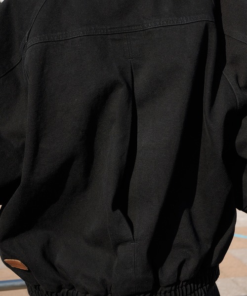 Perushu(ペルーシュ)の「4Pocket double zip blouson/4ポケット ダブルジップ ブルゾン(ブルゾン・メンズ・キャメル/インディゴブルー/ブラック・SMALL/MEDIUM/LARGE)」の21枚目の写真