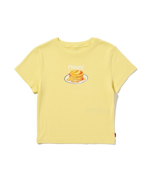 Levi's(リーバイス)の「Levi's/リーバイス グラフィック エッセンシャル スポーティ Tシャツ(Tシャツ/カットソー・レディース・イエロー・M/S/XS)」の2枚目の写真