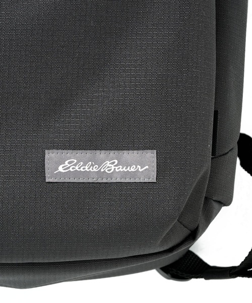 Eddie Bauer(エディーバウアー)の「コーデュラ スリムバッグ(バックパック/リュック・メンズ・ブラック/カーキオリーブ・F)」の8枚目の写真