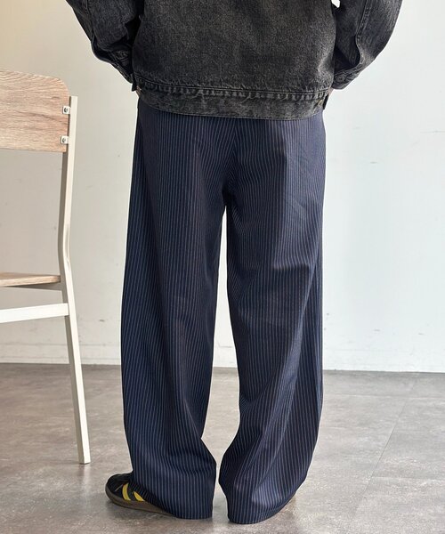 CPCM（シーピーシーエム）の「【全骨格対応】タックワイドイージースラックス（スラックス・レディース・ブラック/ブラウン/ベージュ/ネイビー/チャコールグレー・MEDIUM/SMALL/LARGE）」の11枚目の写真