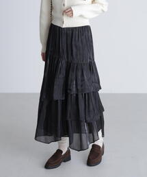 FREE'S MART | シャイニーフリルティアードスカート(スカート)