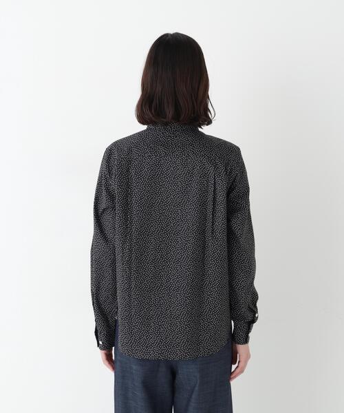 human woman(ヒューマンウーマン)の「◆ドット柄ベーシックシャツ(シャツ/ブラウス・レディース・ブラック系その他3・SMALL/MEDIUM)」の9枚目の写真