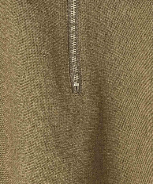 LOWRYS FARM(ローリーズファーム)の「ホップサックZIPポロ 603588(シャツ/ブラウス・キッズ・ベージュ/チャコールグレー/ブラウン・140cm/130cm/120cm/110cm/150cm)」の11枚目の写真