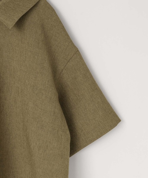 LOWRYS FARM(ローリーズファーム)の「ホップサックZIPポロ 603588(シャツ/ブラウス・キッズ・ベージュ/チャコールグレー/ブラウン・140cm/130cm/120cm/110cm/150cm)」の12枚目の写真