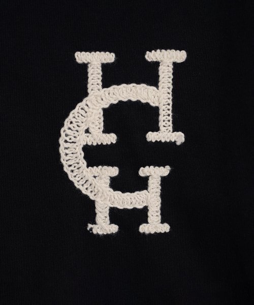 HARDCORE HAPPINESS(ハードコアハピネス)の「HCH刺繍クロップTシャツ_BLACK(Tシャツ/カットソー・レディース・その他・FREE)」の4枚目の写真