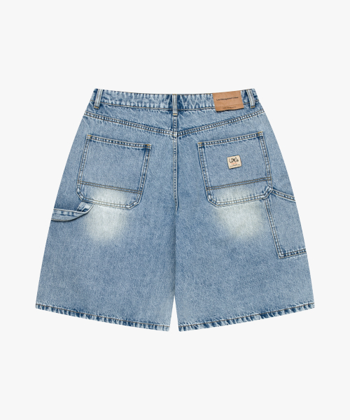 LMCの「BRUSH WASHED DENIM CARPENTER SHORTS light blue(その他パンツ・レディース・その他・L/M/S)」の14枚目の写真