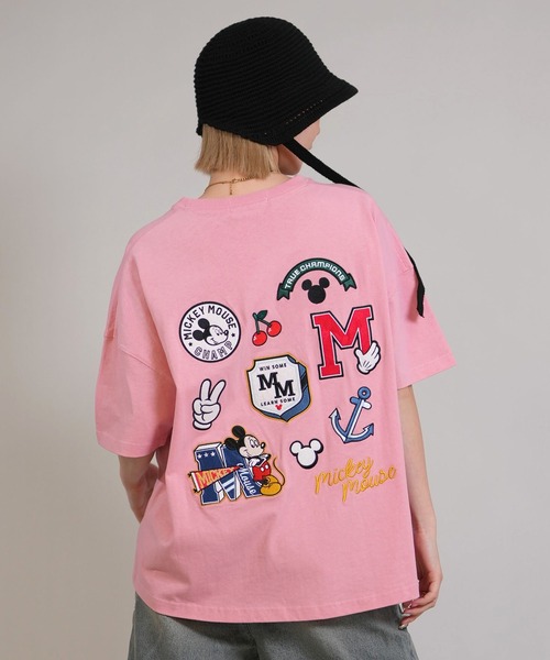 ANTIBAL(アンティバル)の「ANTIBAL/アンティバル 半袖 Tシャツ ミッキーマウス バックプリント 262AN2ST698(Tシャツ/カットソー・レディース・ホワイト/ピンク/ブラック・FREE)」の19枚目の写真